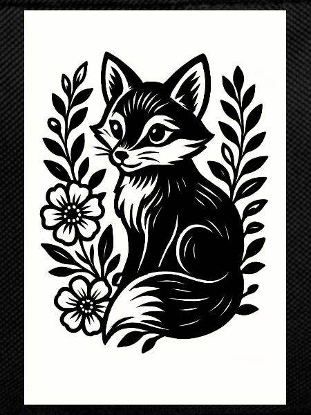 Fuchs im Blütenreigen