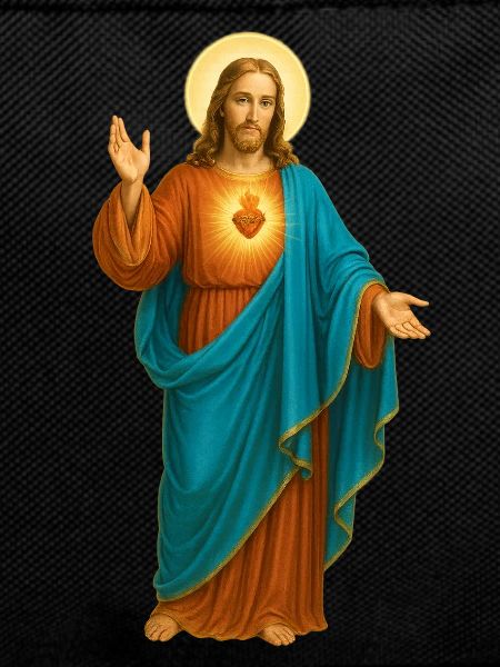 Sacred Heart Iconic Print