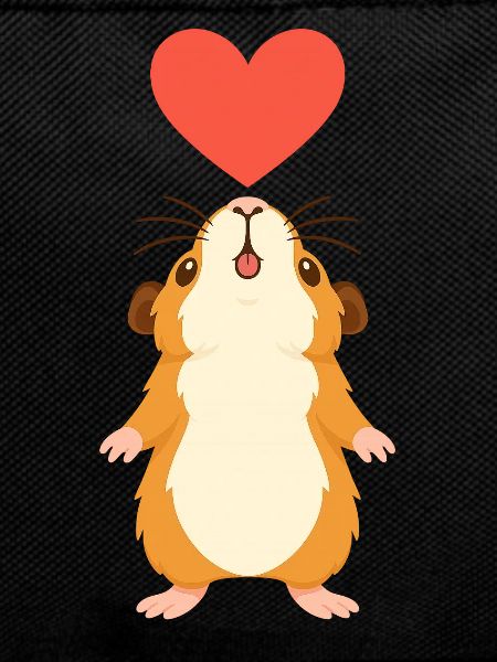 Guinea pig with heart