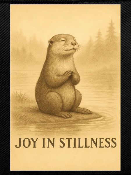 Joy in Silence Meditation Animal