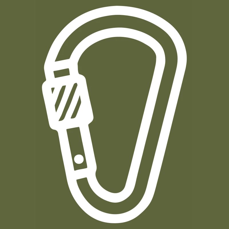 Carabiner Symbol Climbing
