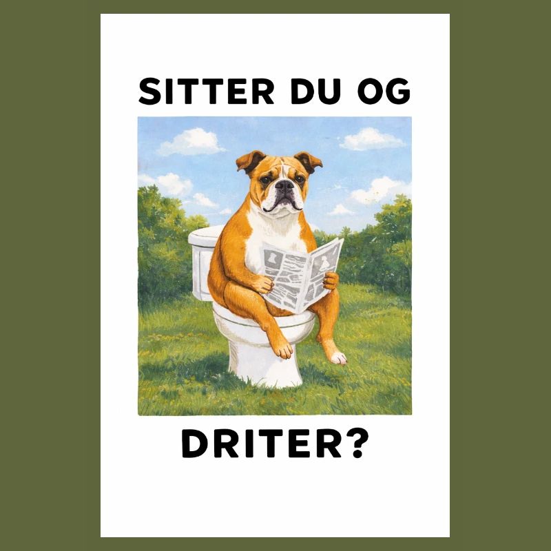 Hund, der scheißt