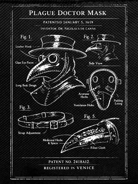 Plague Doctor Mask Blueprint