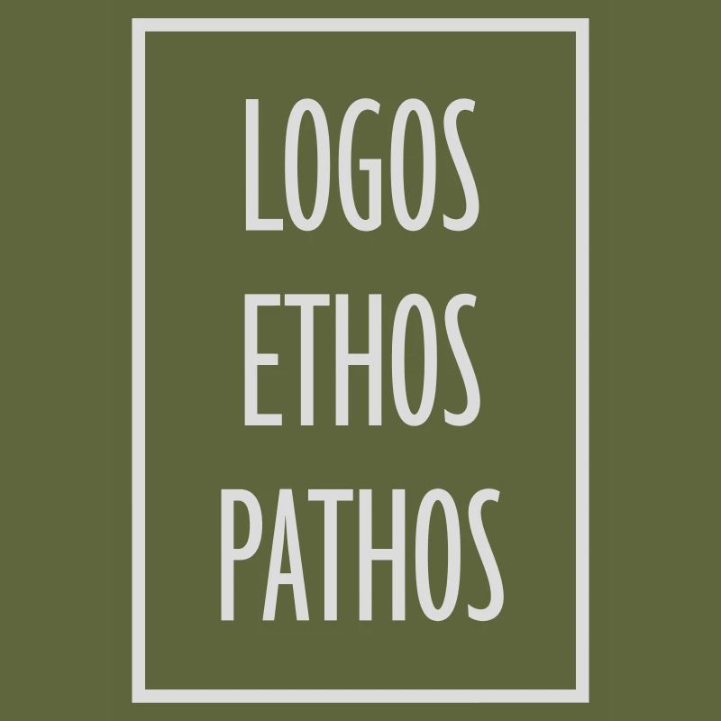 Logos Ethos Pathos Rhetoric Philosophy Student