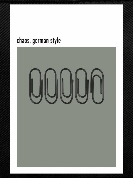 Chaos German Style Paper Clip
