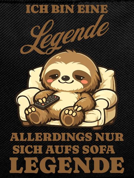 Sloth Series Evening Sofa Saying Funny