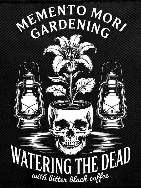 Memento Mori Garden Coffee Tee