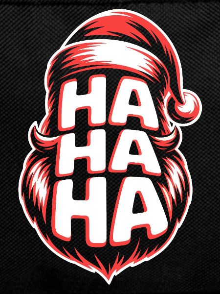 HaHa Santa Rire Design