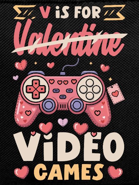 Retro Heart Valentine's Day Design Love
