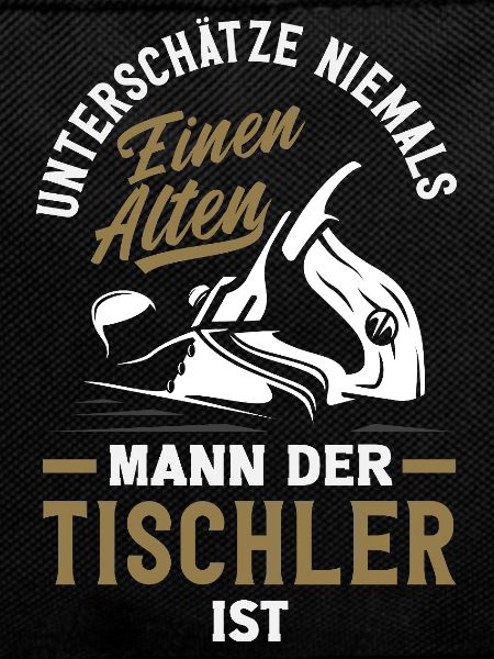 Alter Mann Der Tischler Ist