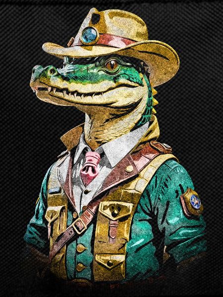 Krokodil Vaquero