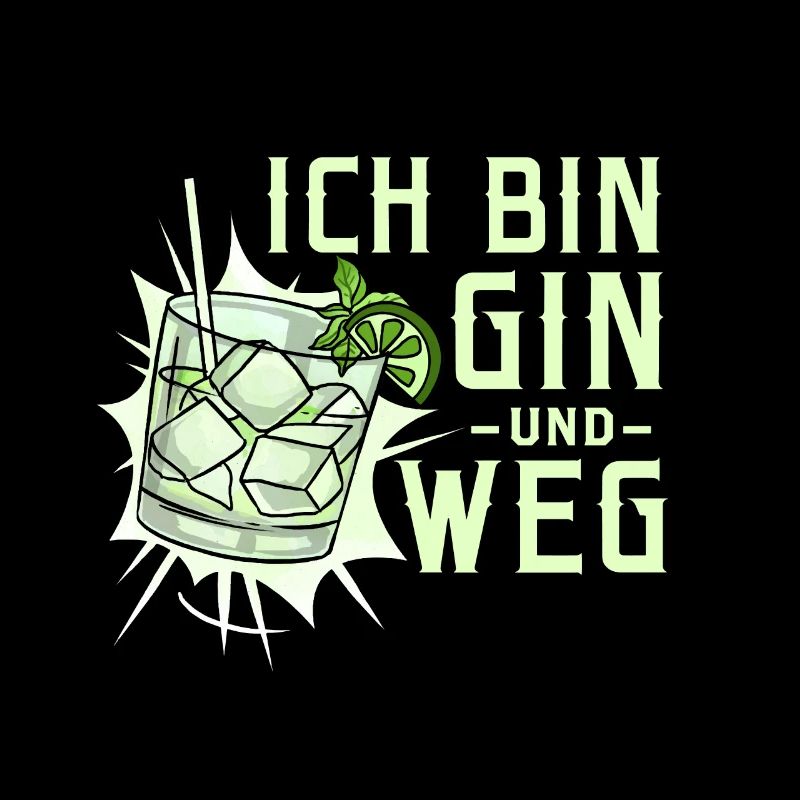 Ich bin Gin und weg