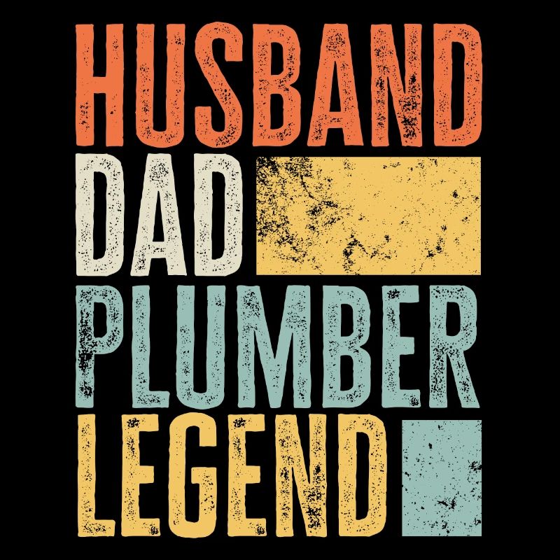 Legendärer Ehemann Klempner Vater Vater Best Retro