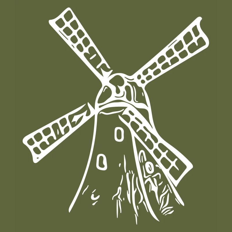 Classic Vintage Windmill