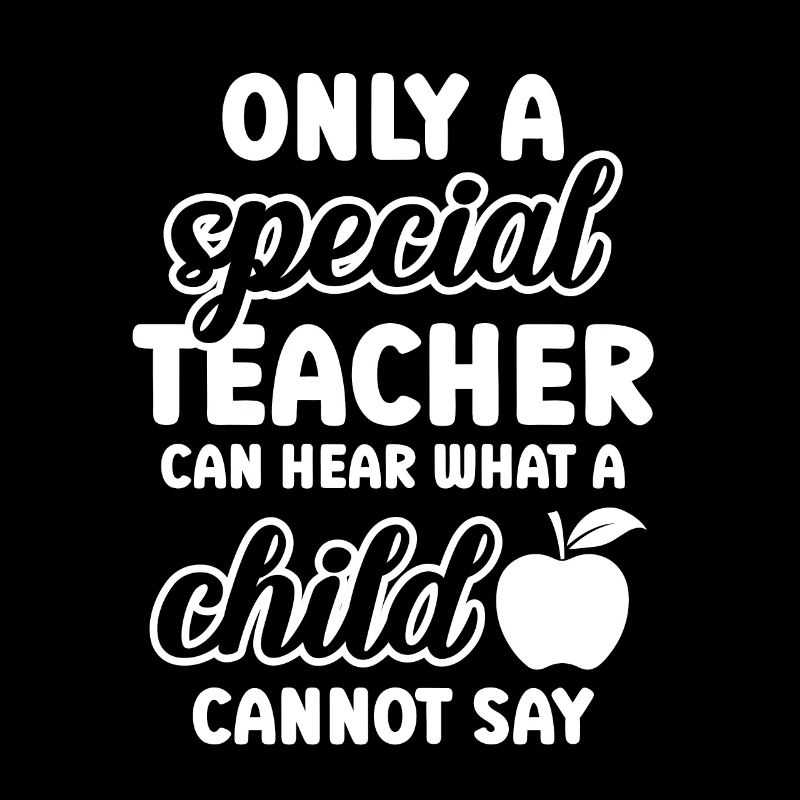 a special teacher can hear what a child cannot