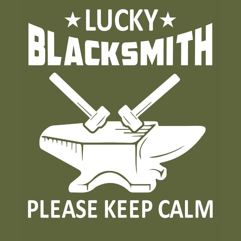 Lucky Blacksmith - please keep calm