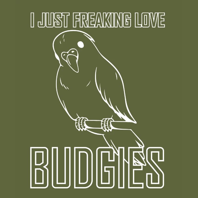 I just freaking loves budgies