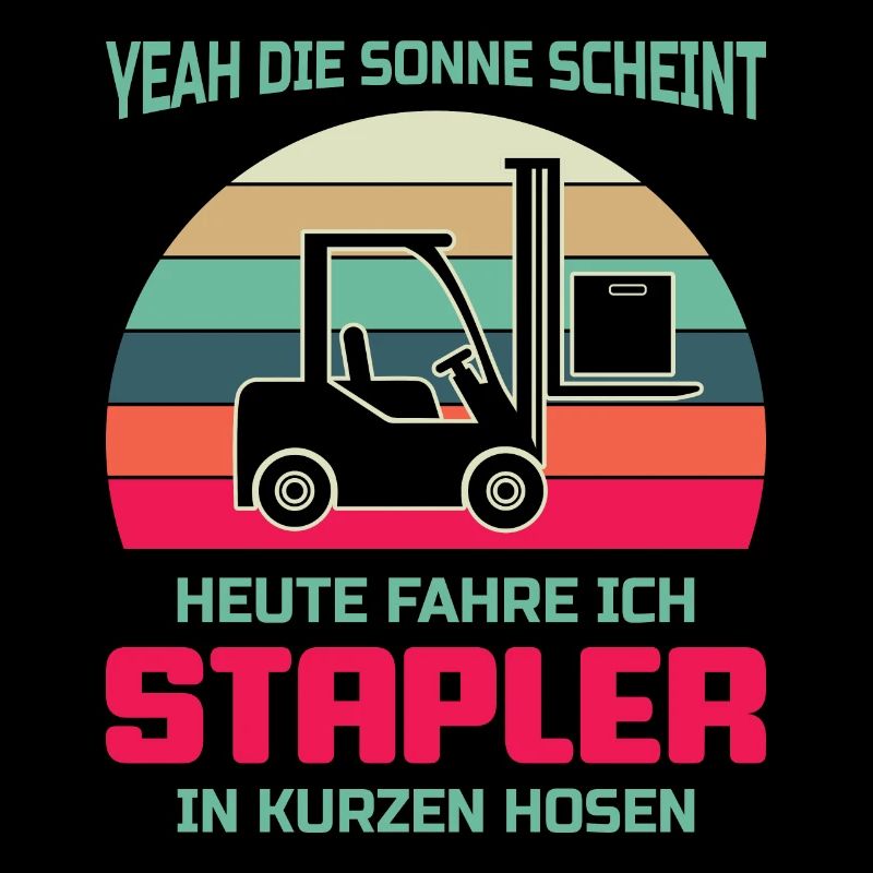 Lagerarbeiter Logistiker Stapler Staplerfahrer