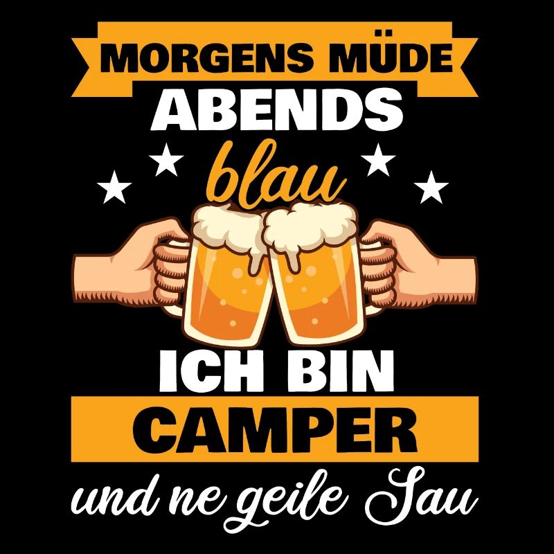 Morgens Müde Abends Blau Camper
