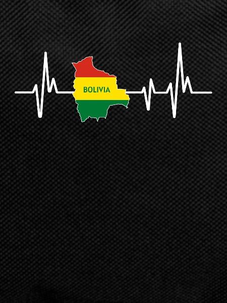 Heartbeat Design Bolivian Flag Bolivia