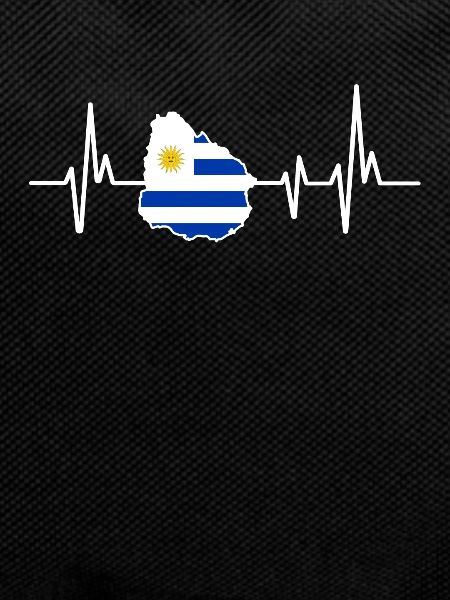 Heartbeat Design Uruguay Flag