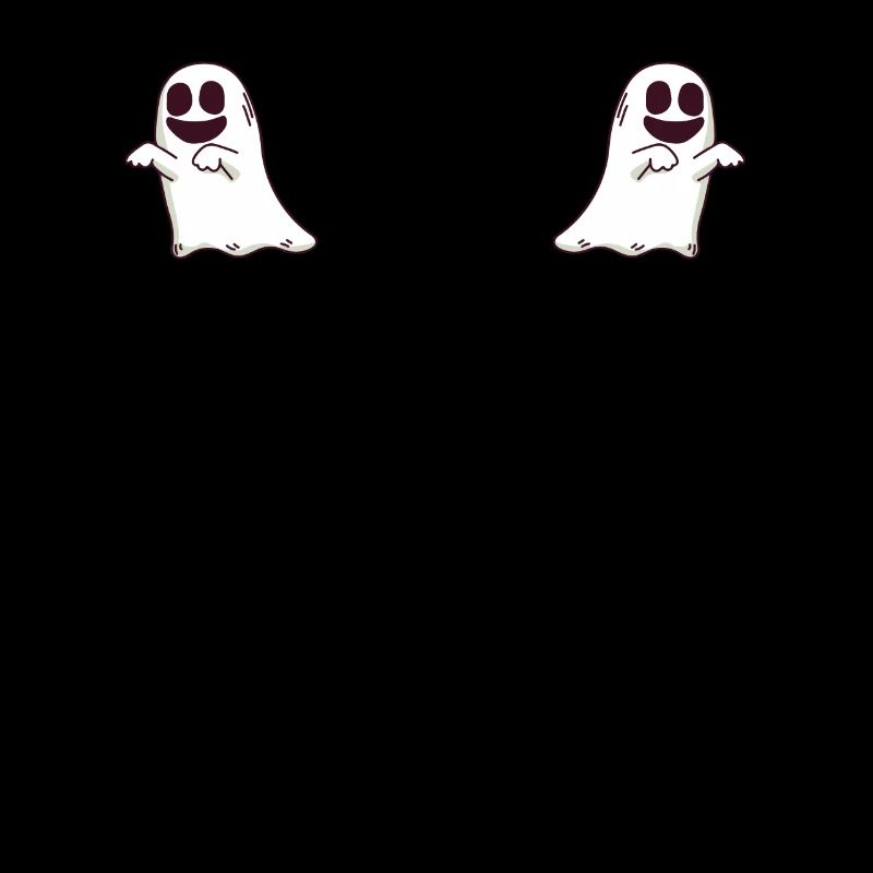 Little Cute Ghosts Halloween Ghost Night