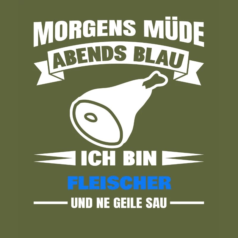 Morgens Müde Abends Blau Fleischer