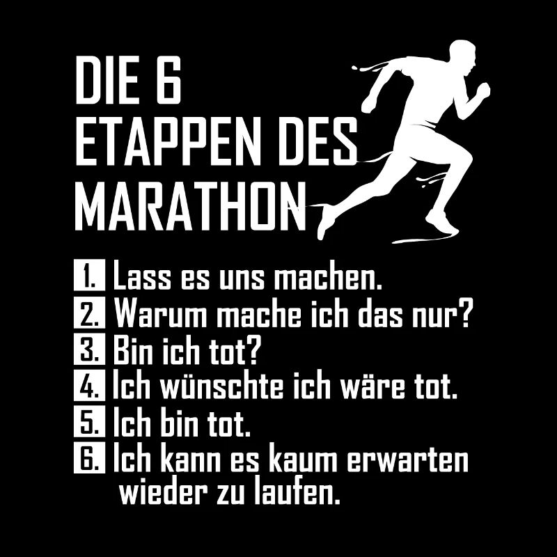 Etappen des Marathon