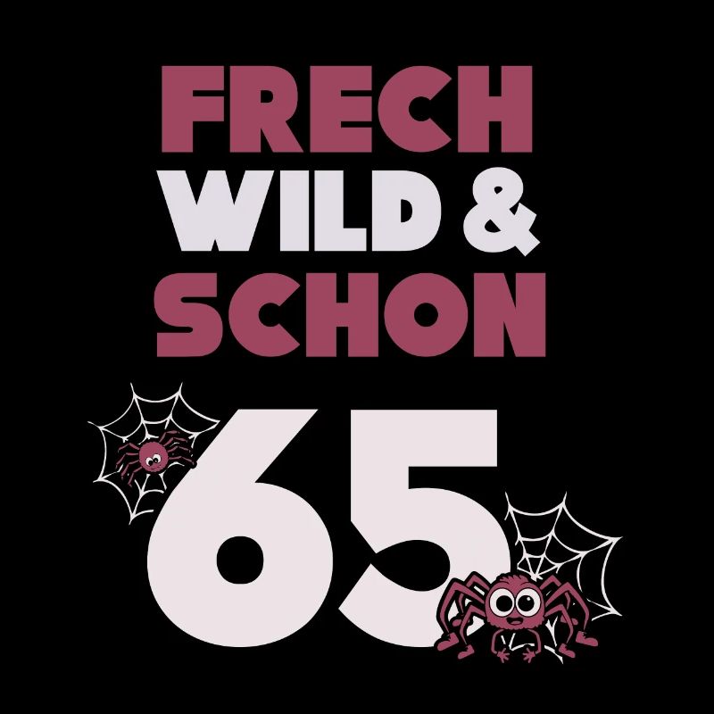 Geschenk 65 Jahre Geburtstag Spinne