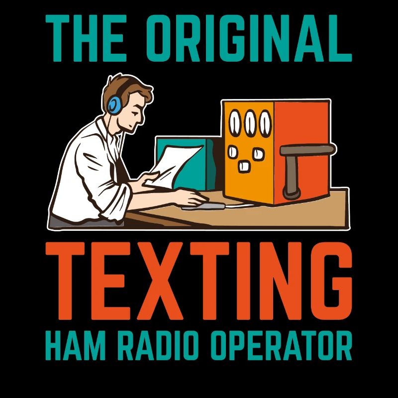 The Original Texting Ham Radio Operator