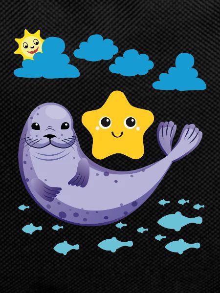 Small seal Sun Fish Starfish