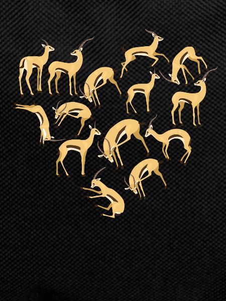 Herz Antilope