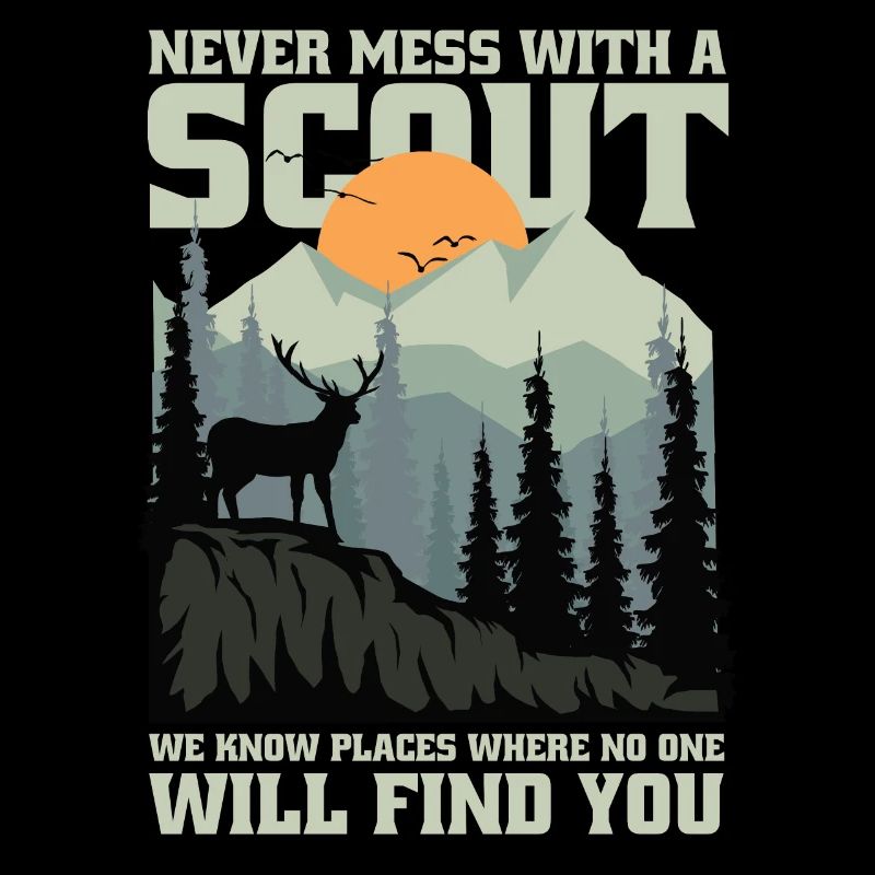 Never mess with a scout