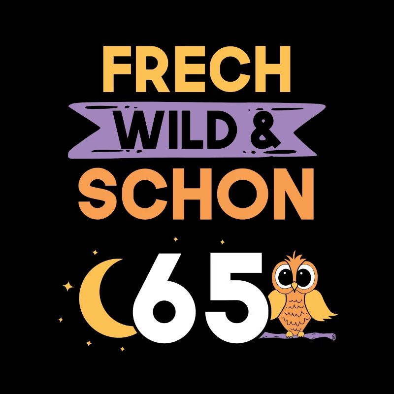 Geschenk 65 Jahre Geburtstag Eule