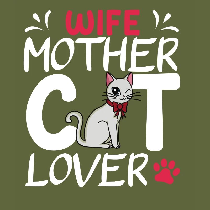 Muttertag niedliche Katzenmutter