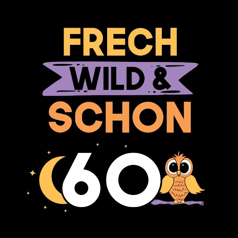 Geschenk 60 Jahre Geburtstag Eule