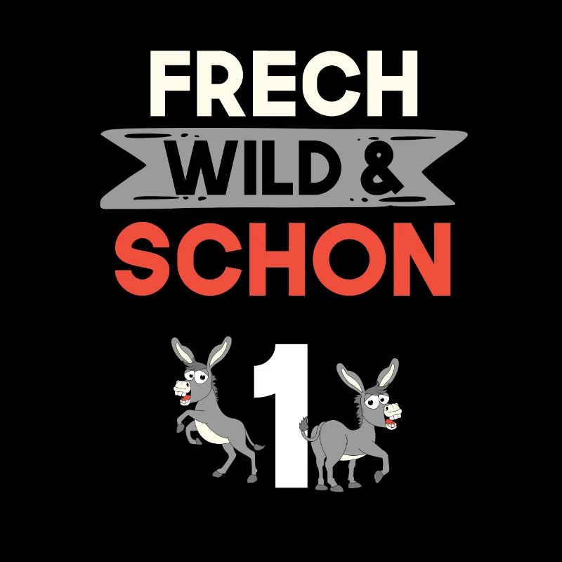 Geschenk 1 Jahr Geburtstag Esel