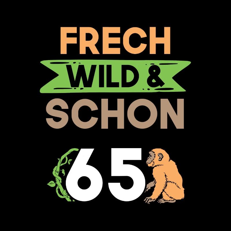 Geschenk 65 Jahre Geburtstag Affe