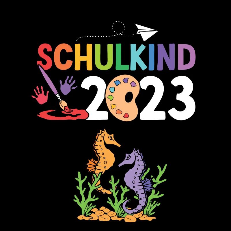 Seepferdchen Schulanfang Schulkind 2023