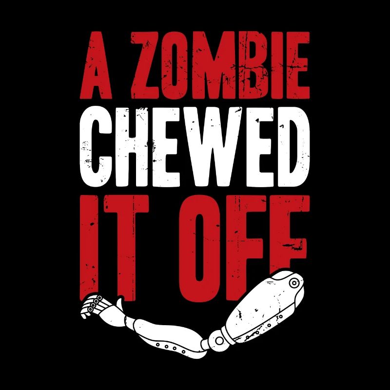 A Zombie Chewed It Off
