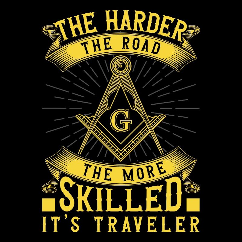 Masonic Road Distressed Square et Compass