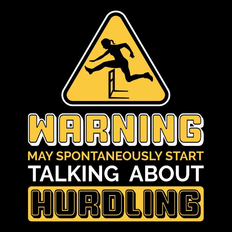 Spontaneously start talking about Hurdling