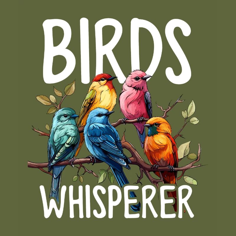 Oiseaux Whisperer Birder Bird Watcher Oiseau