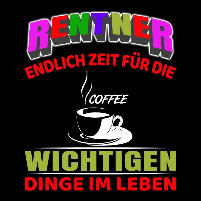 Retraité, pension, début de la retraite, boire du café