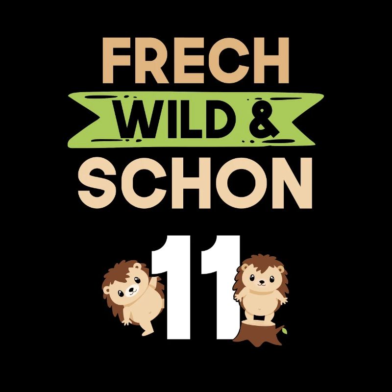 11 Jahre Geburtstag Junge Mädchen Igel