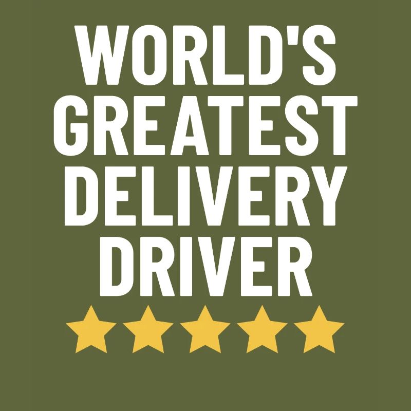 World's Greatest Delivery Driver Funny Dash