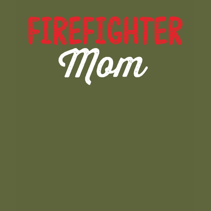 Feuerwehrmann Mutter Rote Linie Notfallhilfe Mutter