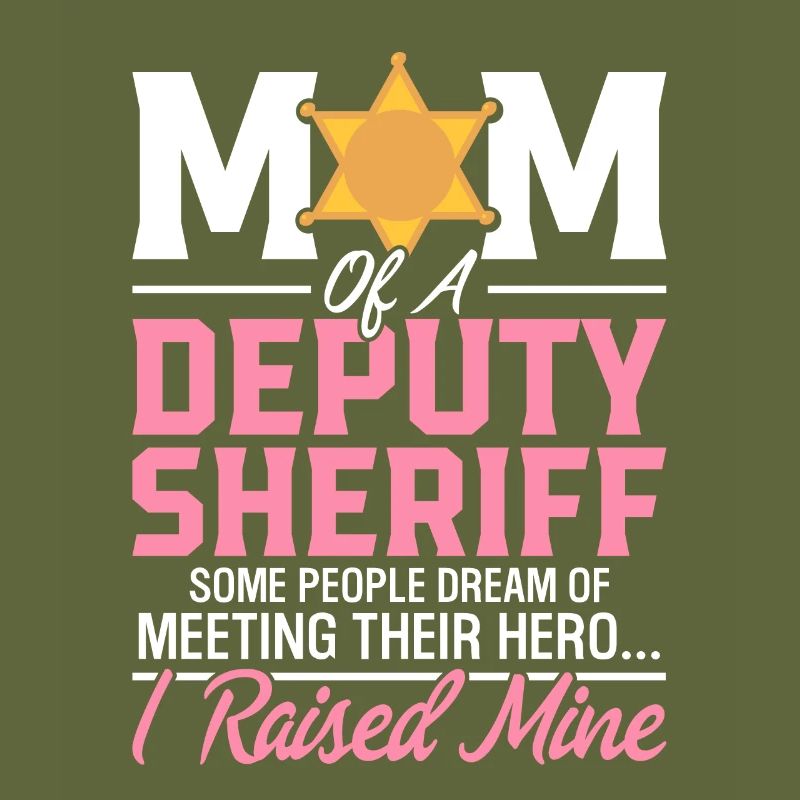 Stellvertretender Sheriff Mutter Ersthelfer Stellvertretende Mutter