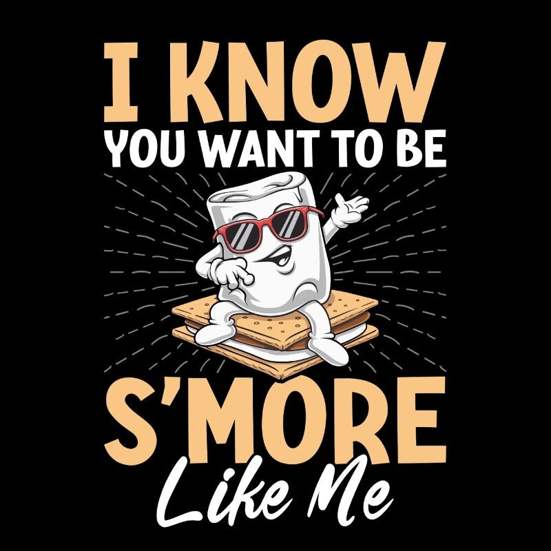 Funny Smores Graham Crackers Collations sucrées