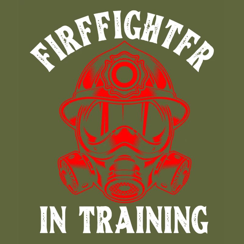 Firefighter In Training First Responder Future